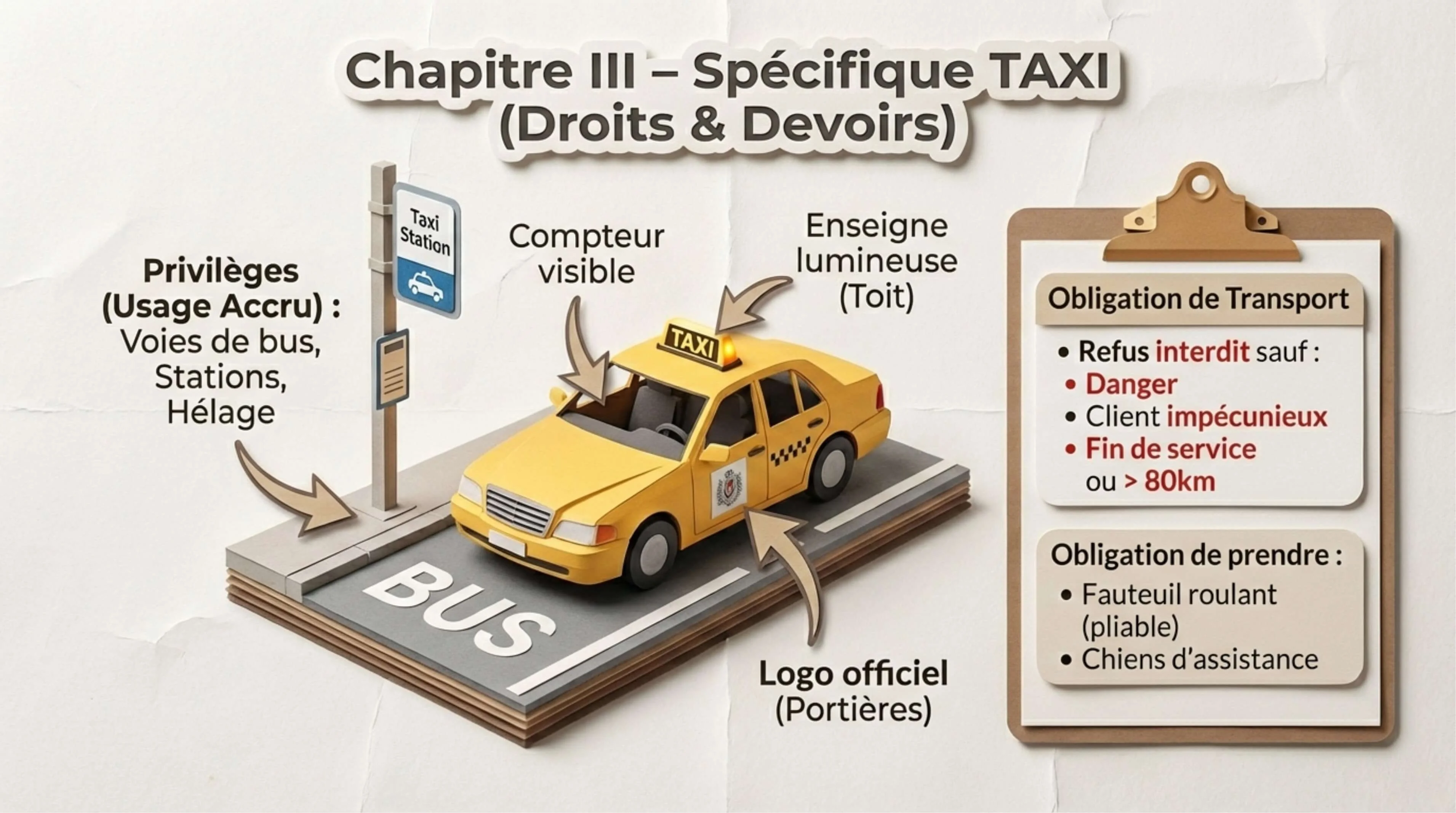 Résumé visuel — Chapitre III, Article 23