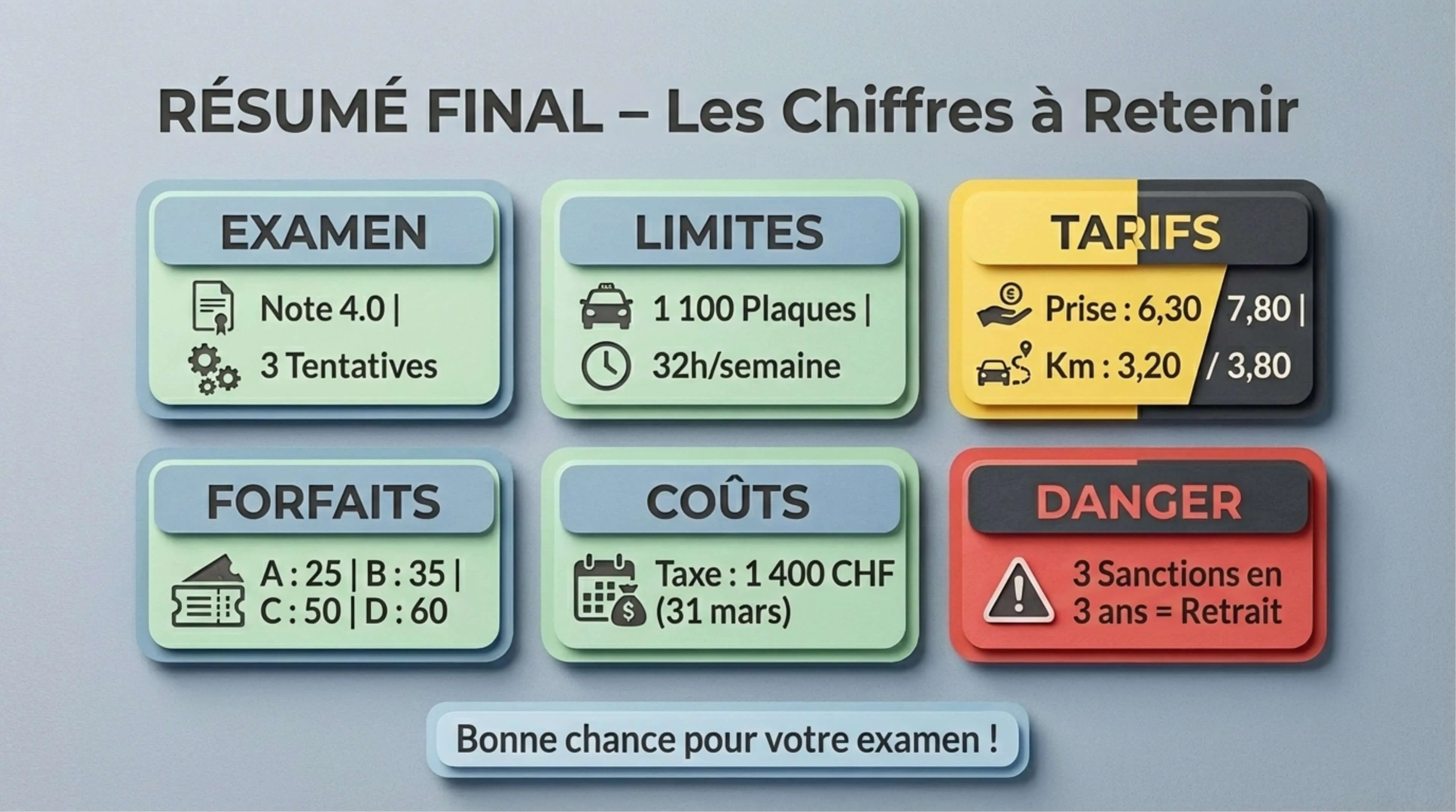 Résumé visuel — Chapitre X : Dispositions finales et transitoires