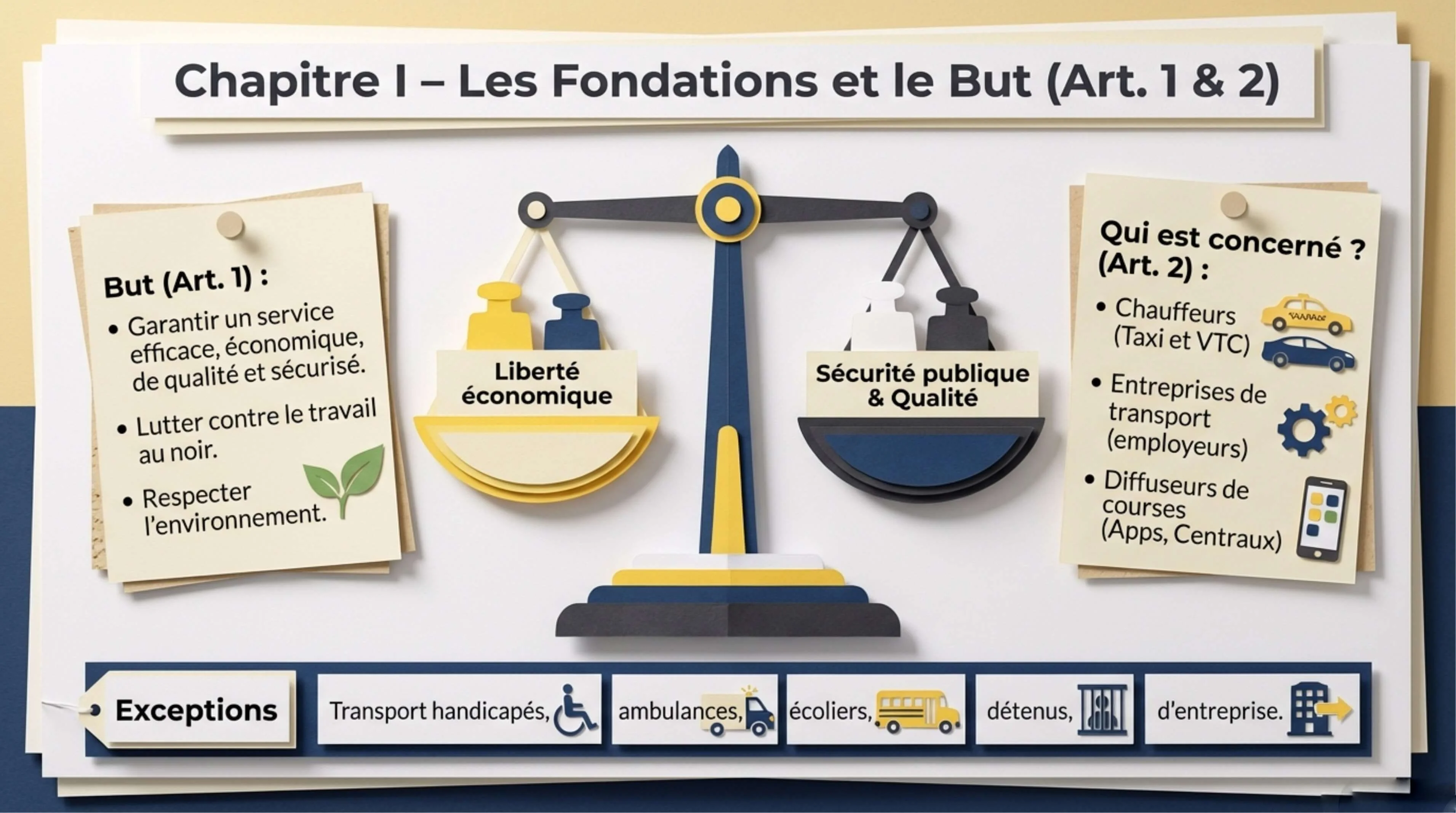 Résumé visuel — Chapitre I, Article 2