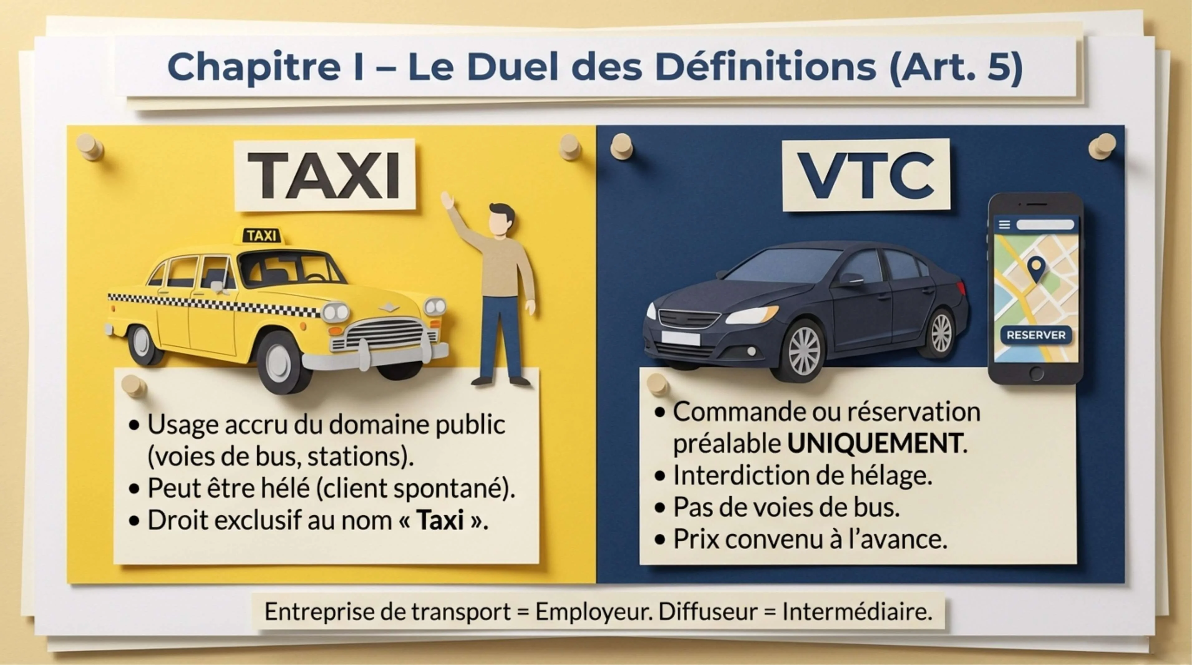 Résumé visuel — Chapitre I, Article 5 (1)