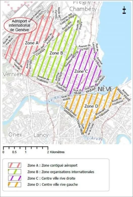 Résumé visuel — Prix forfaitaires aéroport